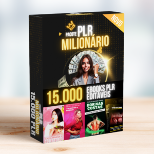 15.000 Mil Ebooks PLR para Revenda