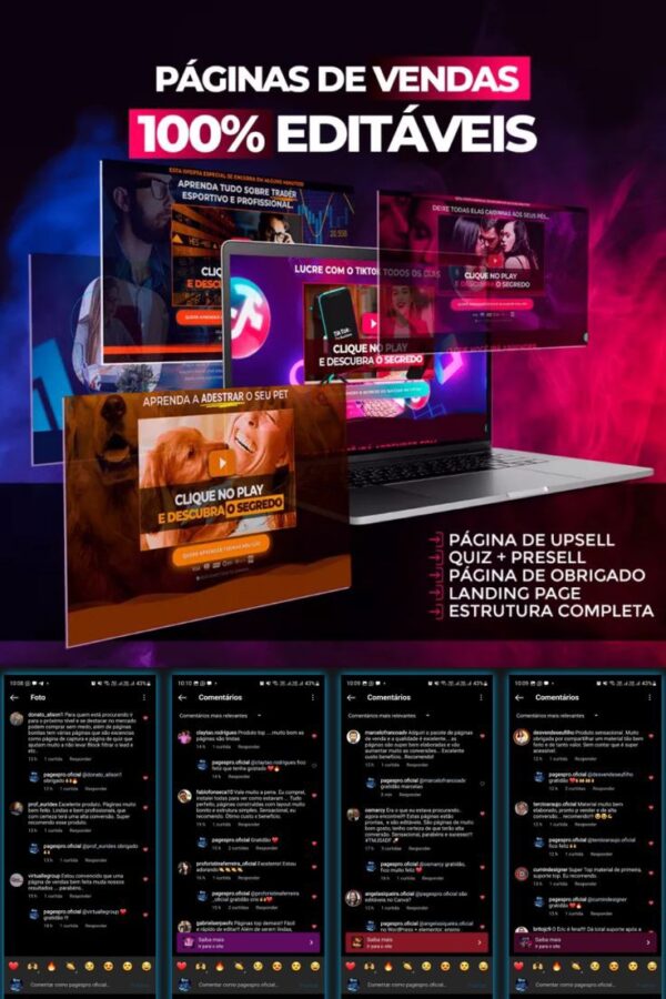 Mega Pack WordPress: 5.200 Landing Pages + Elementor Pro + SEO Premium - Imagem 4